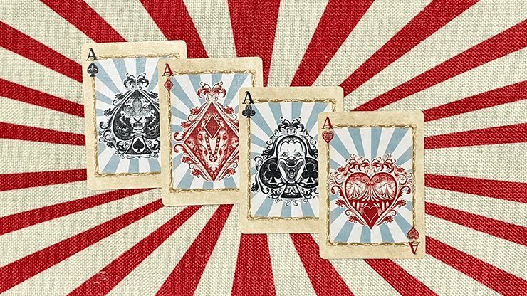 Bicycle Circus Nostalgic Playing Cards - Brown Bear Magic Shop