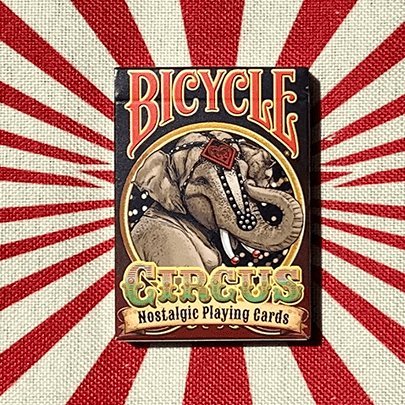 Bicycle Circus Nostalgic Playing Cards - Brown Bear Magic Shop