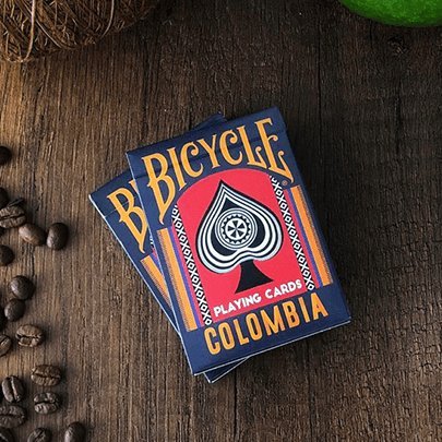 Bicycle Colombia Playing Cards - Brown Bear Magic Shop