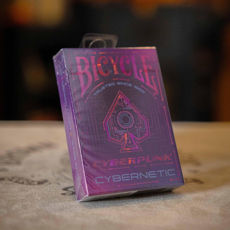 Bicycle Cyberpunk Cybernetic Playing Card - Brown Bear Magic Shop