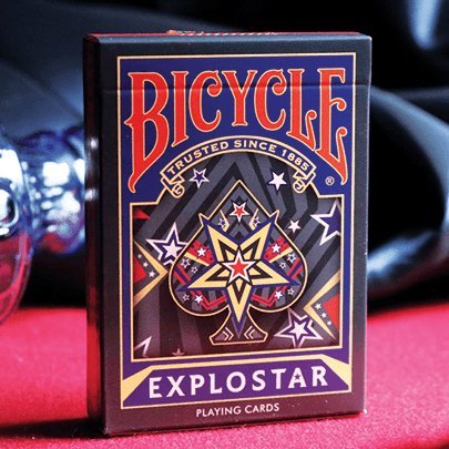Bicycle Explostar Playing Cards - Brown Bear Magic Shop