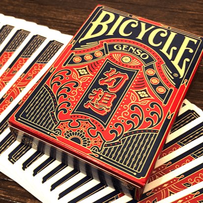 Bicycle Genso Playing Cards by Card Experiment - Brown Bear Magic Shop