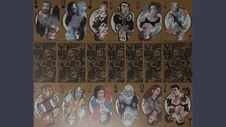 Bicycle Haunted House Playing Cards by Collectable Playing Cards - Brown Bear Magic Shop