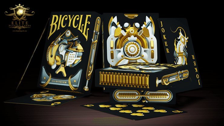 Bicycle Illusorium Playing Cards - Brown Bear Magic Shop