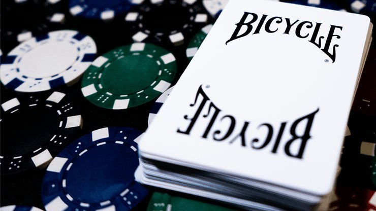 Bicycle Insignia Back Playing Cards - Brown Bear Magic Shop