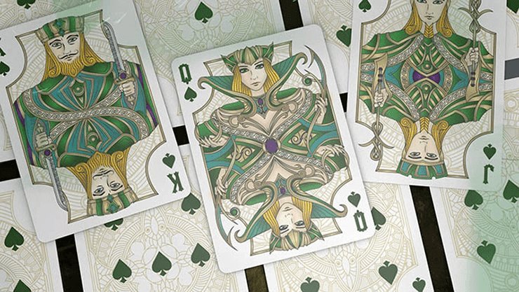 Bicycle Jade Playing Cards by Gambler's Warehouse - Brown Bear Magic Shop