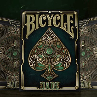 Bicycle Jade Playing Cards by Gambler's Warehouse - Brown Bear Magic Shop