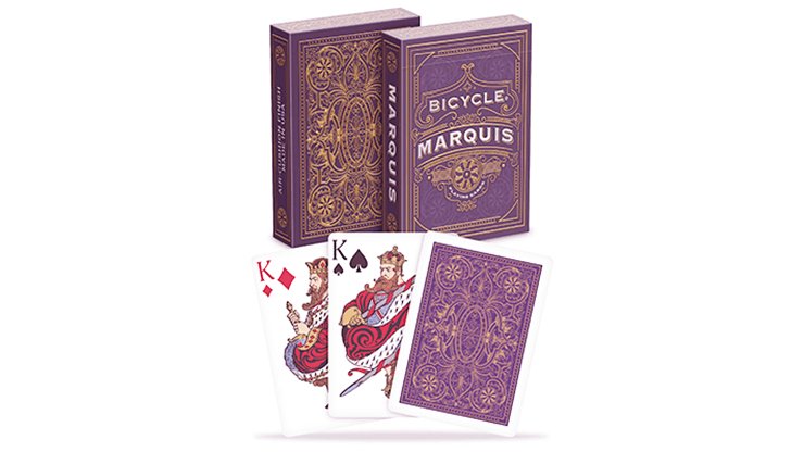 Bicycle Marquis Playing Cards - Brown Bear Magic Shop