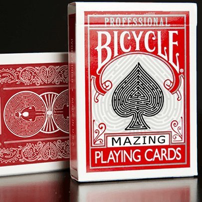 Bicycle Mazing Playing Cards - Brown Bear Magic Shop