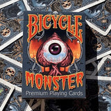 Bicycle Monster V2 Playing Cards - Brown Bear Magic Shop
