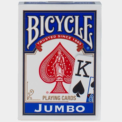 Bicycle Playing Cards - Jumbo Index - Brown Bear Magic Shop