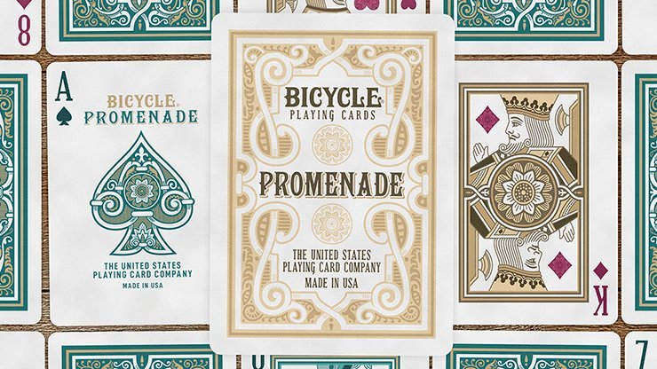 Bicycle Promenade Playing Cards by US Playing Card - Brown Bear Magic Shop