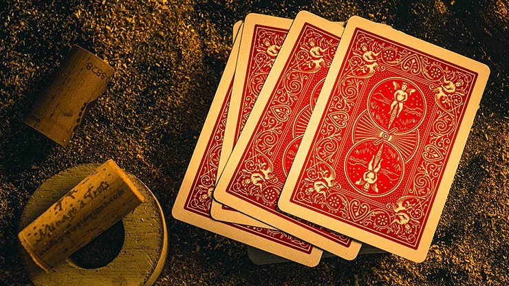 Bicycle Red Legacy Masters Playing Cards - Brown Bear Magic Shop