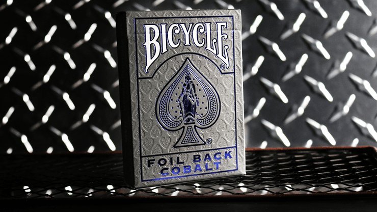 Bicycle Rider Back Crimson / Cobalt Luxe Version 2 by US Playing Card Co - Brown Bear Magic Shop