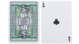 Bicycle Snowman Playing Cards - Brown Bear Magic Shop