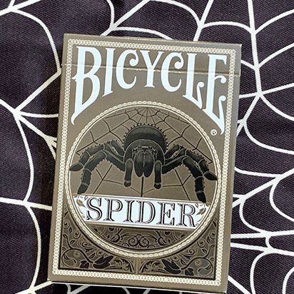Bicycle Spider Playing Cards - Brown Bear Magic Shop