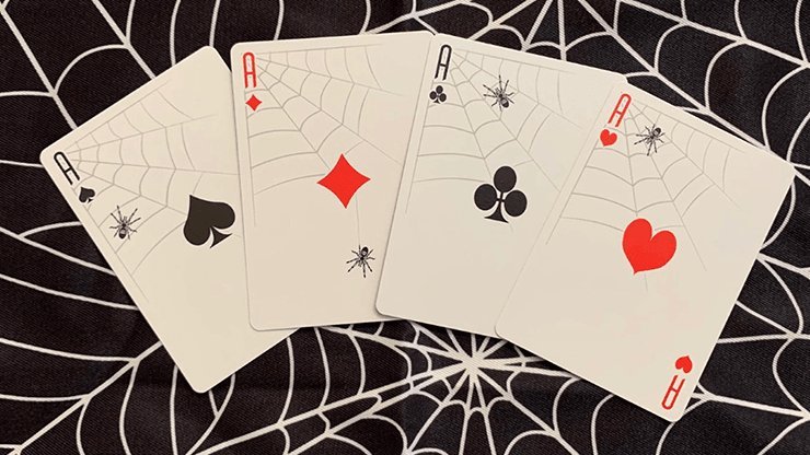 Bicycle Spider Playing Cards - Brown Bear Magic Shop