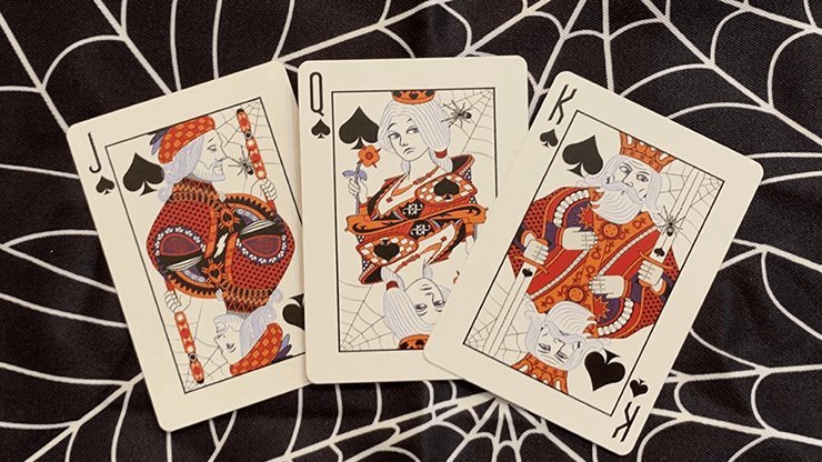 Bicycle Spider Playing Cards - Brown Bear Magic Shop