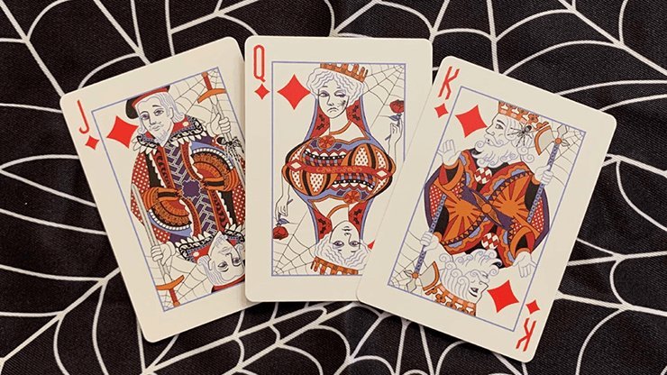 Bicycle Spider Playing Cards - Brown Bear Magic Shop