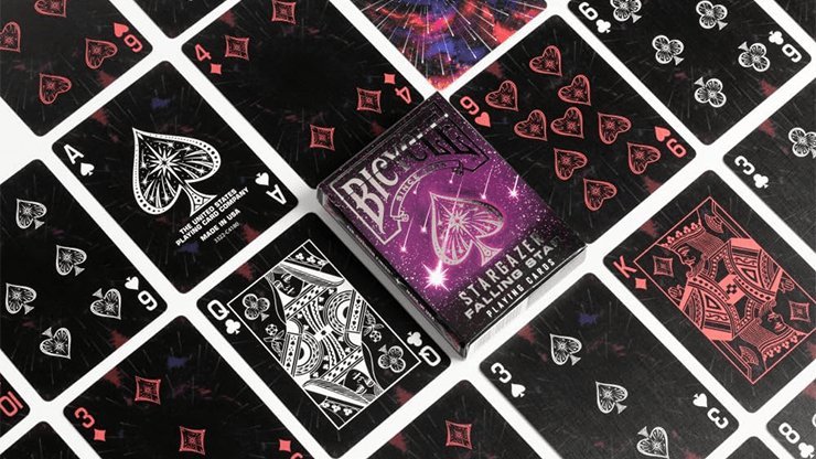 Bicycle Stargazer Falling Star Playing Cards by US Playing Card Co. - Brown Bear Magic Shop