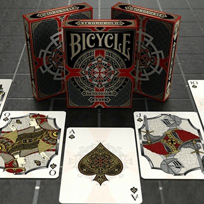 Bicycle Stronghold Playing Cards - Brown Bear Magic Shop