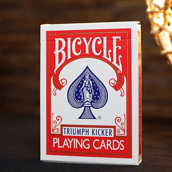 Bicycle Triumph Kicker Deck by Anthony Stan and Magic Smile Productions - Brown Bear Magic Shop