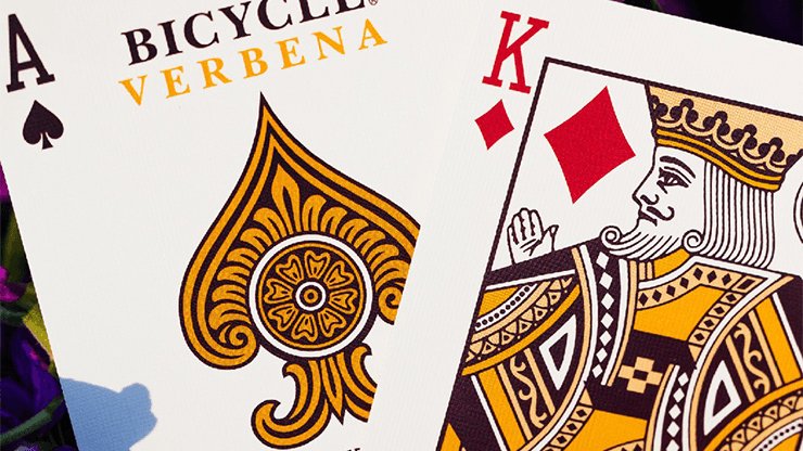 Bicycle Verbena Playing Cards - Brown Bear Magic Shop