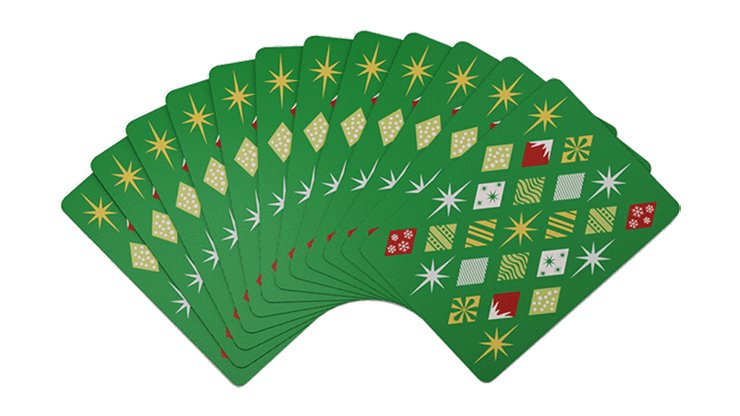 Bicycle Vintage Christmas Playing Cards by Collectable Playing Cards - Brown Bear Magic Shop