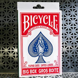 Big Bicycle Cards (Jumbo Bicycle Cards, Red) - Brown Bear Magic Shop