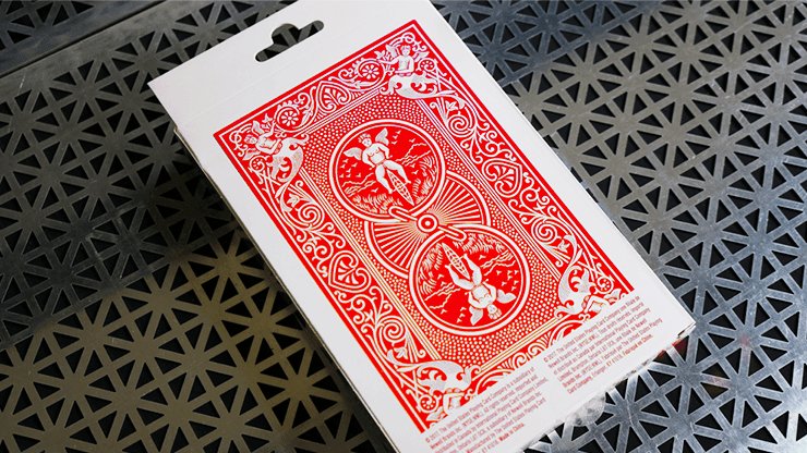 Big Bicycle Cards (Jumbo Bicycle Cards, Red) - Brown Bear Magic Shop