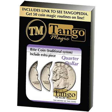 Bite Coin - Traditional With Extra Piece by Tango - Brown Bear Magic Shop