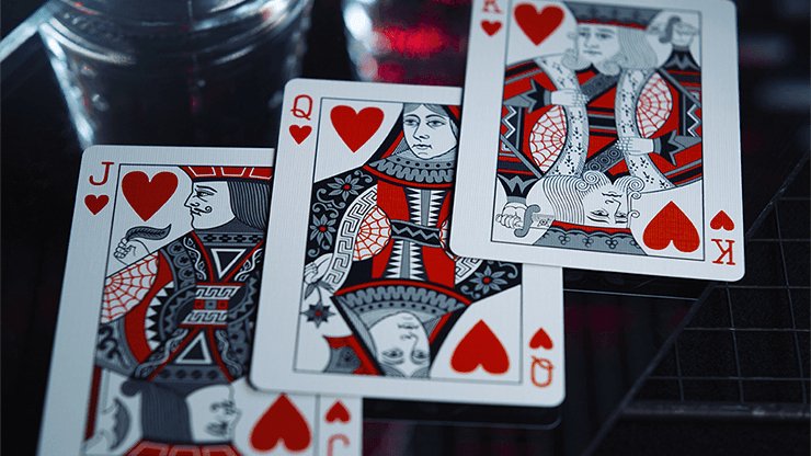 Black Widow Playing Cards - Brown Bear Magic Shop