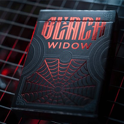 Black Widow Playing Cards - Brown Bear Magic Shop