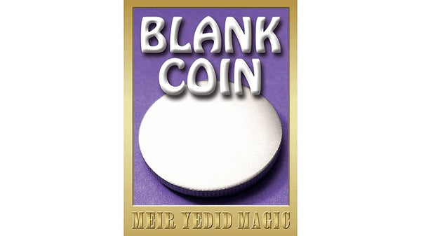 Blank Coin by Meir Yedid Magic - Brown Bear Magic Shop