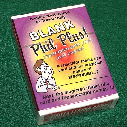 Blank Phil Plus 2 by Trevor Duffy - Brown Bear Magic Shop