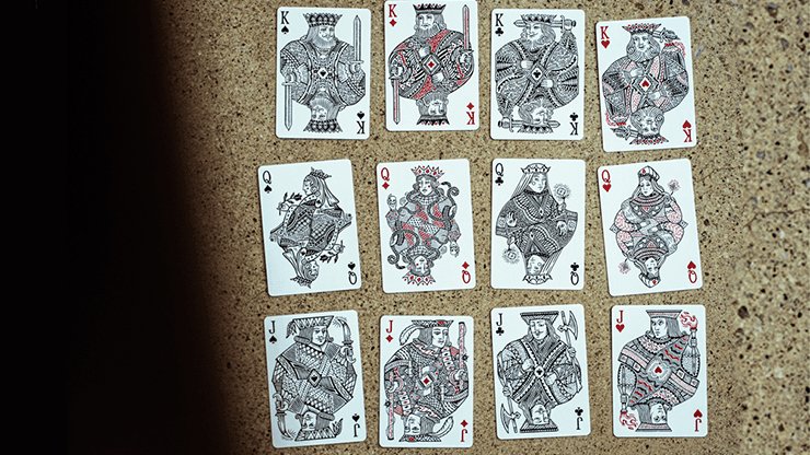 Blood Red Edition V3 Playing Cards by Joker and the Thief - Brown Bear Magic Shop