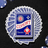 Blue Cohorts - Luxury-pressed E7 - Playing Cards by Ellusionist - Brown Bear Magic Shop
