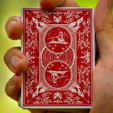 Bonfires Red (includes Card Magic Course) by Adam Wilber and Vulpine - Brown Bear Magic Shop