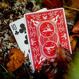 Bonfires Red (includes Card Magic Course) by Adam Wilber and Vulpine - Brown Bear Magic Shop