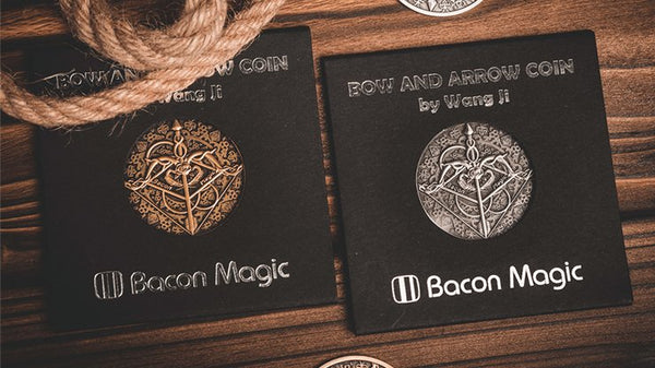 BOW AND ARROW COIN by Bacon Magic - Brown Bear Magic Shop