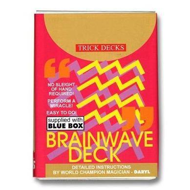 Brainwave Deck Bicycle - Trick - Brown Bear Magic Shop