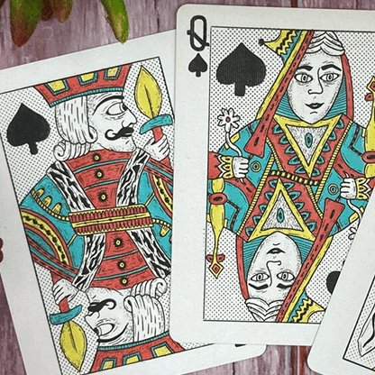 Broken Crowns Playing Cards - Brown Bear Magic Shop