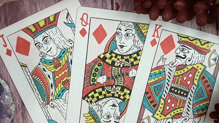 Broken Crowns Playing Cards - Brown Bear Magic Shop