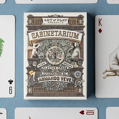 Cabinetarium Playing Cards by Art of Play - Brown Bear Magic Shop