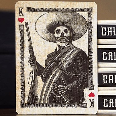 Calaveras Playing Cards - Brown Bear Magic Shop