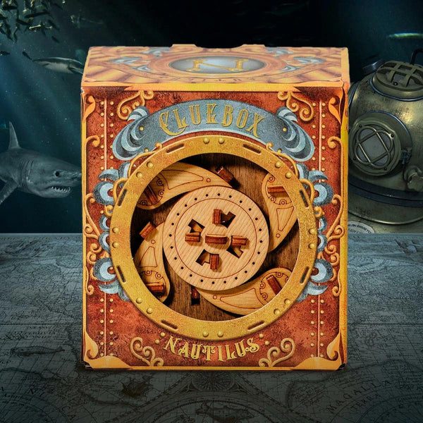 Captain's Nemo Nautilus - Cluebox - Brown Bear Magic Shop