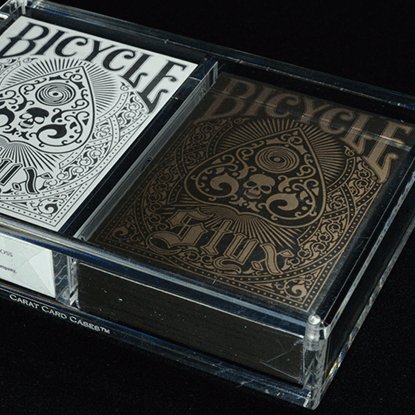 Carat X2 - Holds 2 Decks - Brown Bear Magic Shop
