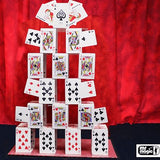 Card Castle with Six Card Repeat by Mr. Magic - Brown Bear Magic Shop