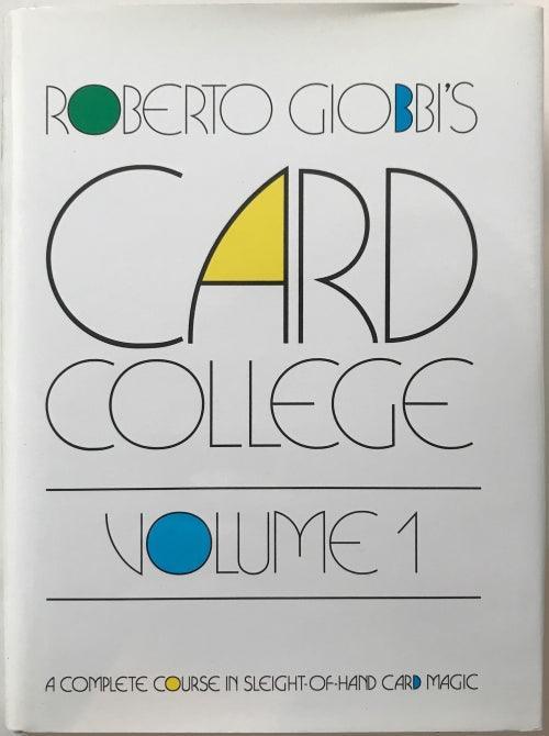 Card College Series by Roberto Giobbi - Brown Bear Magic Shop