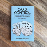 Card Control by Arthur H Buckley - Brown Bear Magic Shop